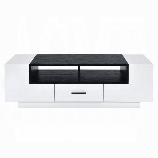 Acme Armour White & Black Coffee Table - Image 3