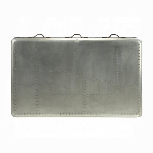 Acme Brancaster Aluminum Rectangular Coffee Table - Image 7
