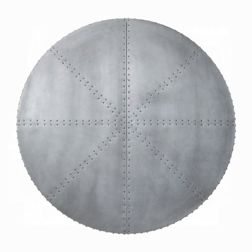 Acme Brancaster Aluminum Drum Coffee Table - Image 3