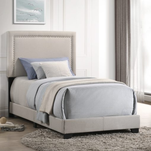 Intercon Zion Fog Upholstered Bed - Image 5