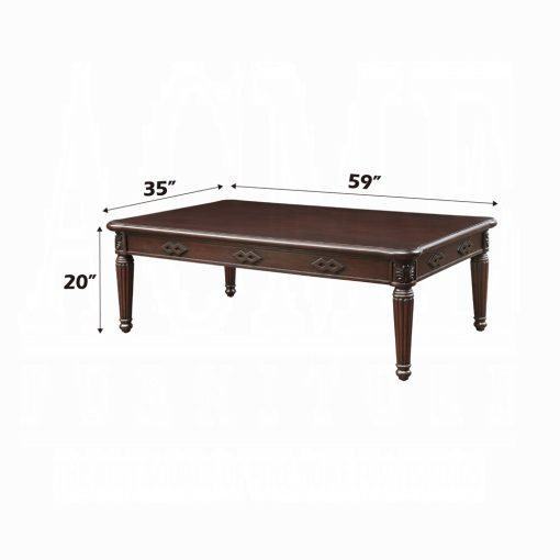 Acme Chateau De Ville Espresso Coffee Table - Image 8