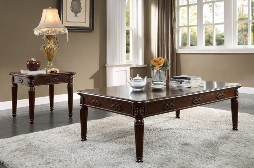 Acme Chateau De Ville Espresso End Table - Image 7