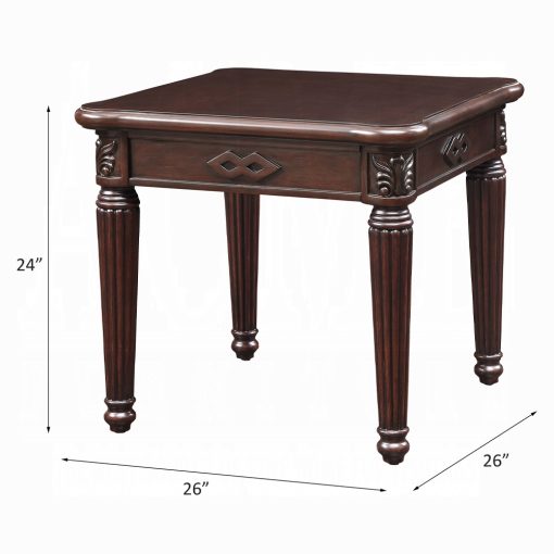 Acme Chateau De Ville Espresso End Table - Image 5
