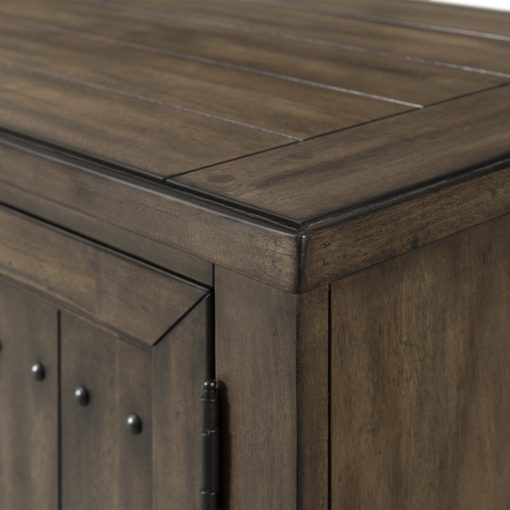 Intercon Whiskey Gunpowder Grey River Console - Image 2