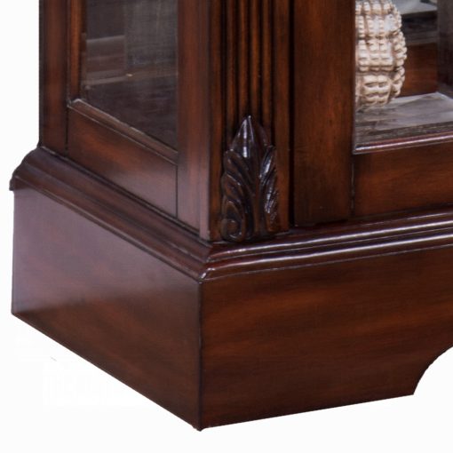 Acme Addy Cherry Curio Cabinet - Image 5
