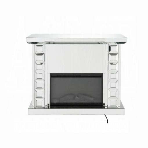 Acme Dominic Mirrored Fireplace - Image 2