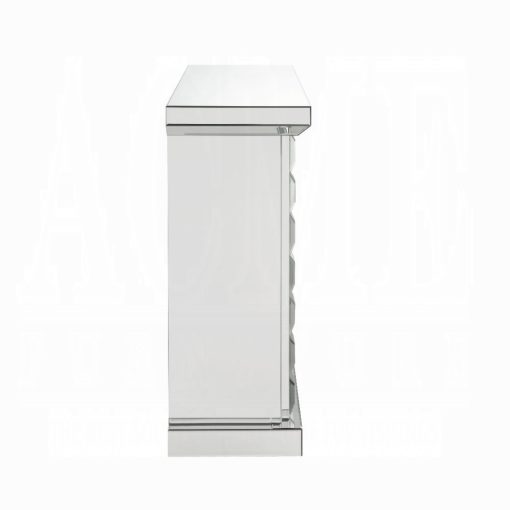 Acme Dominic Mirrored Fireplace - Image 4