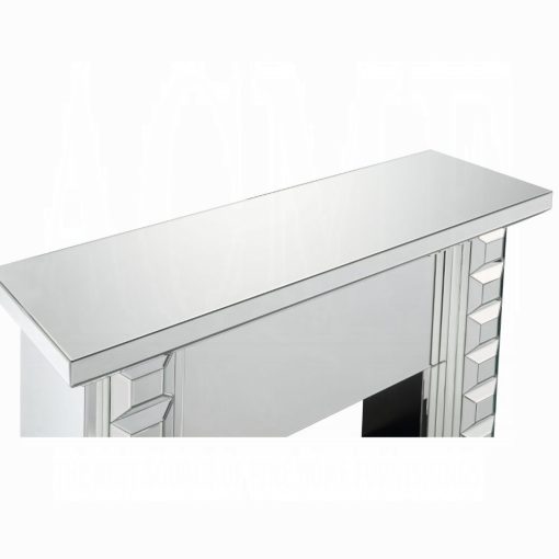 Acme Dominic Mirrored Fireplace - Image 5