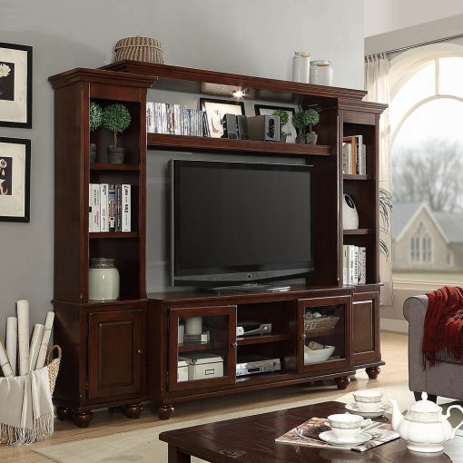 Acme Dita Walnut Entertainment Center - Image 10
