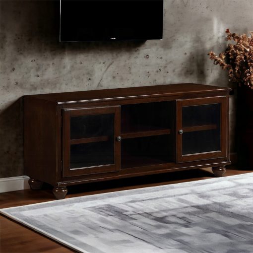 Acme Dita Walnut TV Stand - Image 8