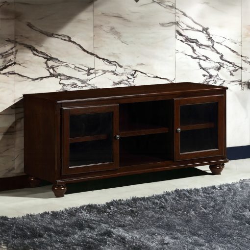 Acme Dita Walnut TV Stand - Image 9