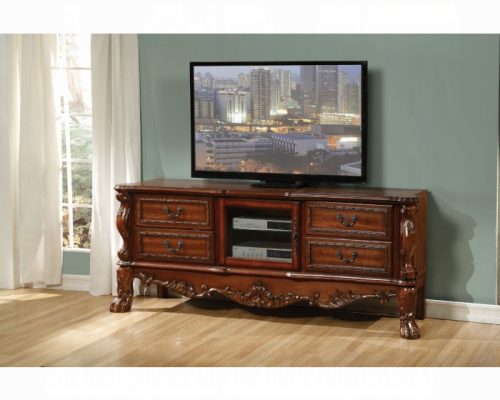 Acme Dresden Cherry Oak TV Stand