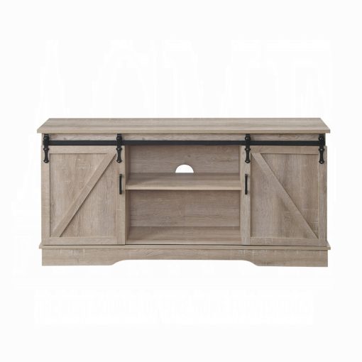 Acme Bennet Oak Tv Stand - Image 2
