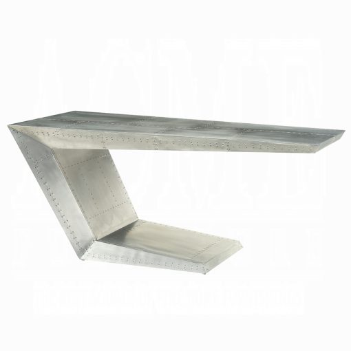 Acme Brancaster Aluminum Executive Writing Desk - Image 2