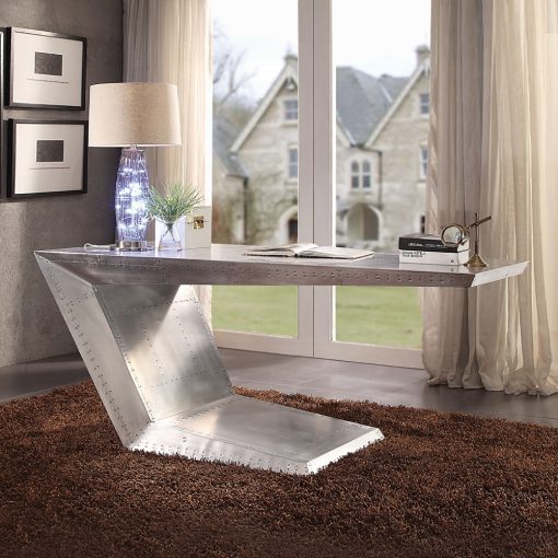 Acme Brancaster Aluminum Executive Writing Desk
