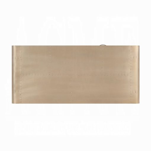Acme Danton Gold Aluminum Executive Writing Desk - Image 5