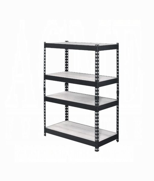 Acme Decmus Natural & Black Bookshelf - Image 2
