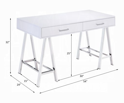 Acme Coleen Writing Desk with USB - Image 10