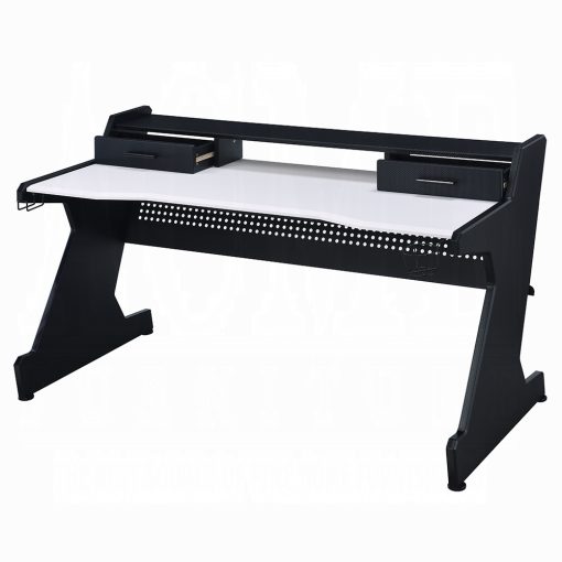 Acme Bigga Black & White Gaming Desk - Image 2