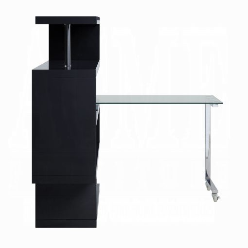 Acme Buck II Writing Desk with Bookshelf - Image 4