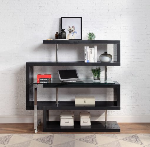 Acme Buck II Writing Desk with Bookshelf - Image 8
