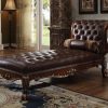 Acme Dresden Chaise with Pillow