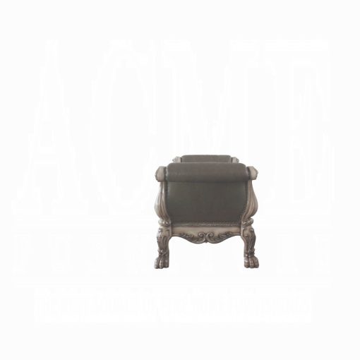 Acme Dresden Synthetic Leather & Vintage Bone White Bench - Image 4