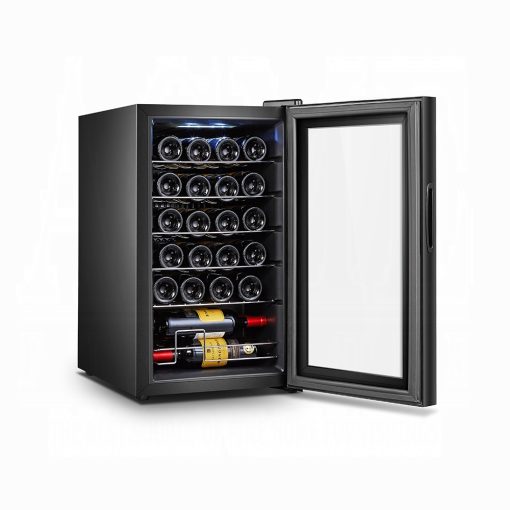 Acme Brancaster Retro Brown Top Grain Leather & Aluminum Wine Cooler - Image 11