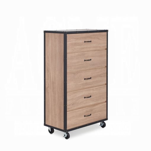 Acme Bemis Weathered Light Oak Chest - Image 2