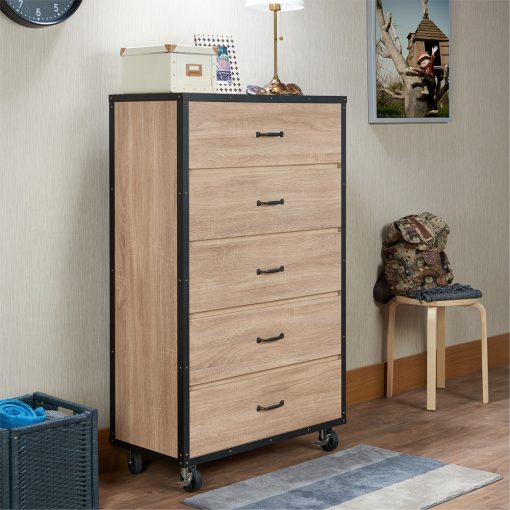 Acme Bemis Weathered Light Oak Chest