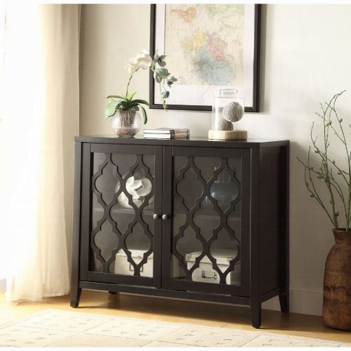 Acme Ceara Black Console Cabinet
