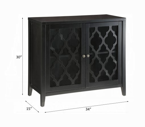 Acme Ceara Black Console Cabinet - Image 6