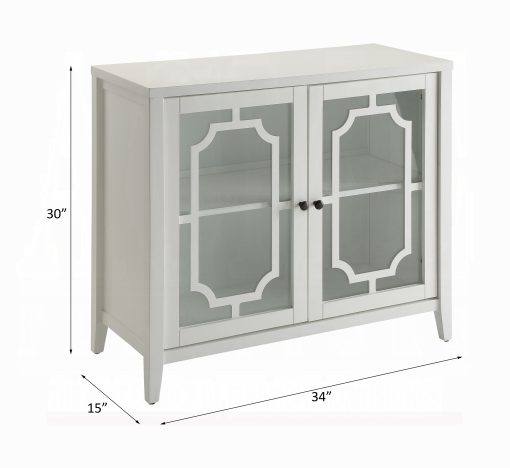 Acme Ceara White Console Cabinet - Image 6