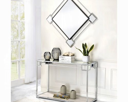Acme Asbury Mirrored & Chrome Accent Mirror