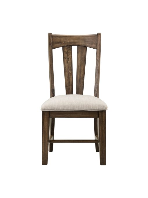 Intercon Whiskey River Gunpowder Grey Slat Chair - Image 2