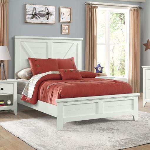 Intercon Tahoe Youth Full Bed | Sea Shell