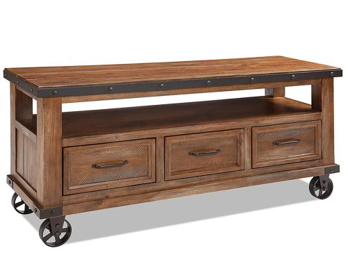 Intercon Taos Canyon Brown TV Console