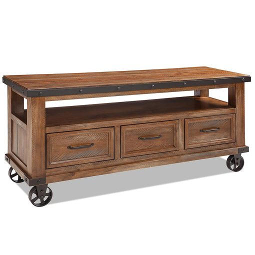 Intercon Taos Canyon Brown TV Console