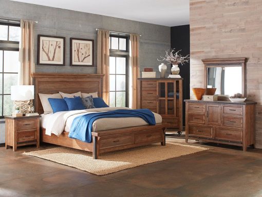 Intercon Taos Canyon Brown Gentleman's Chest - Image 2