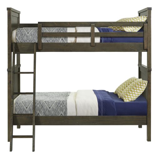 Intercon Tahoe Youth Twin over Twin Bunk Bed | River Rock - Image 3