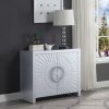 Acme Cicero Platinum Console Cabinet