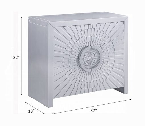 Acme Cicero Platinum Console Cabinet - Image 5