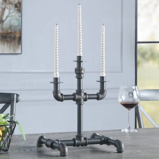Acme Brantley Sandy Gray Candle Holder