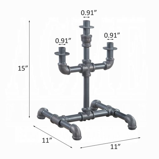 Acme Brantley Sandy Gray Candle Holder - Image 4