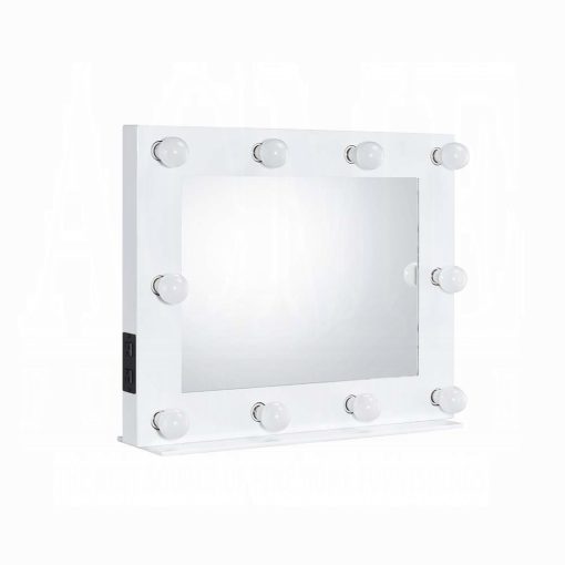 Acme Avery White Accent Mirror - Image 2