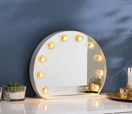 Acme Alma White Accent Mirror