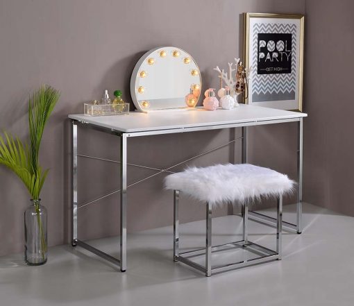 Acme Alma White Accent Mirror - Image 7