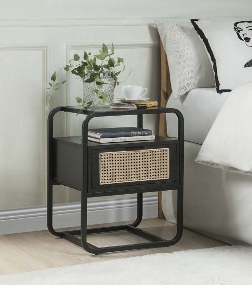 Acme Colson Black Accent Table