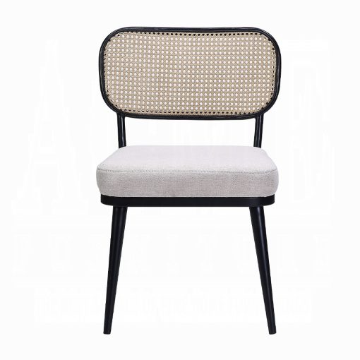 Acme Colson Black 3 Pcs Table & Chairs Set - Image 6