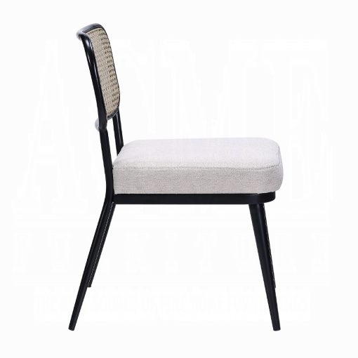 Acme Colson Black 3 Pcs Table & Chairs Set - Image 7
